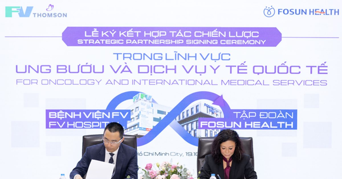 Bịnh viện FV hợp tác với Fosun Health trong điều trị ung thơ