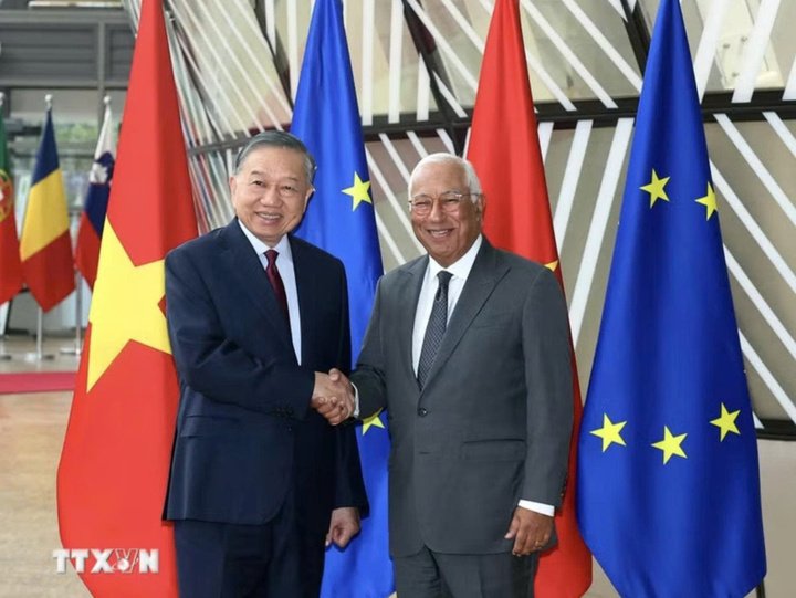Việt Nam và Liên minh châu Âu ra thông cáo báo chí chung về chuyến thăm chánh thức
