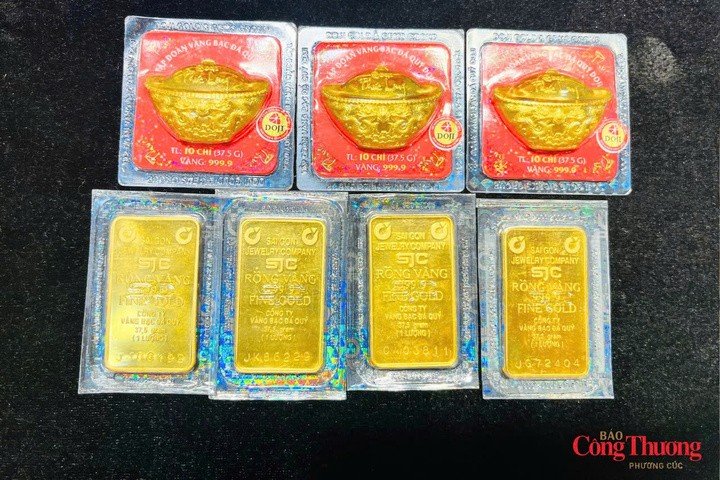 Giá vàng SJC giảm 300.000 đồng/lượng, chưa tìm được lực đảo chiều